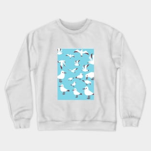 Seagulls Around You Crewneck Sweatshirt